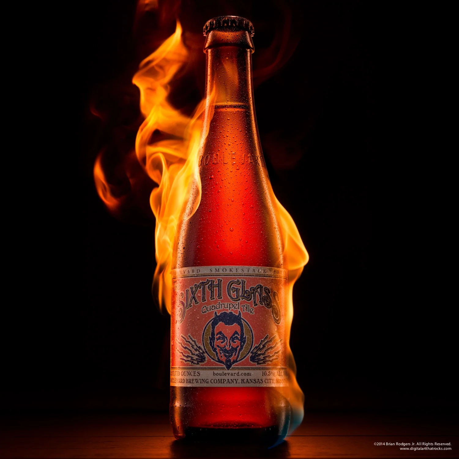 Commercial Beer Photography South Bend | Brian Rodgers Jr. | Digital Art that Rocks