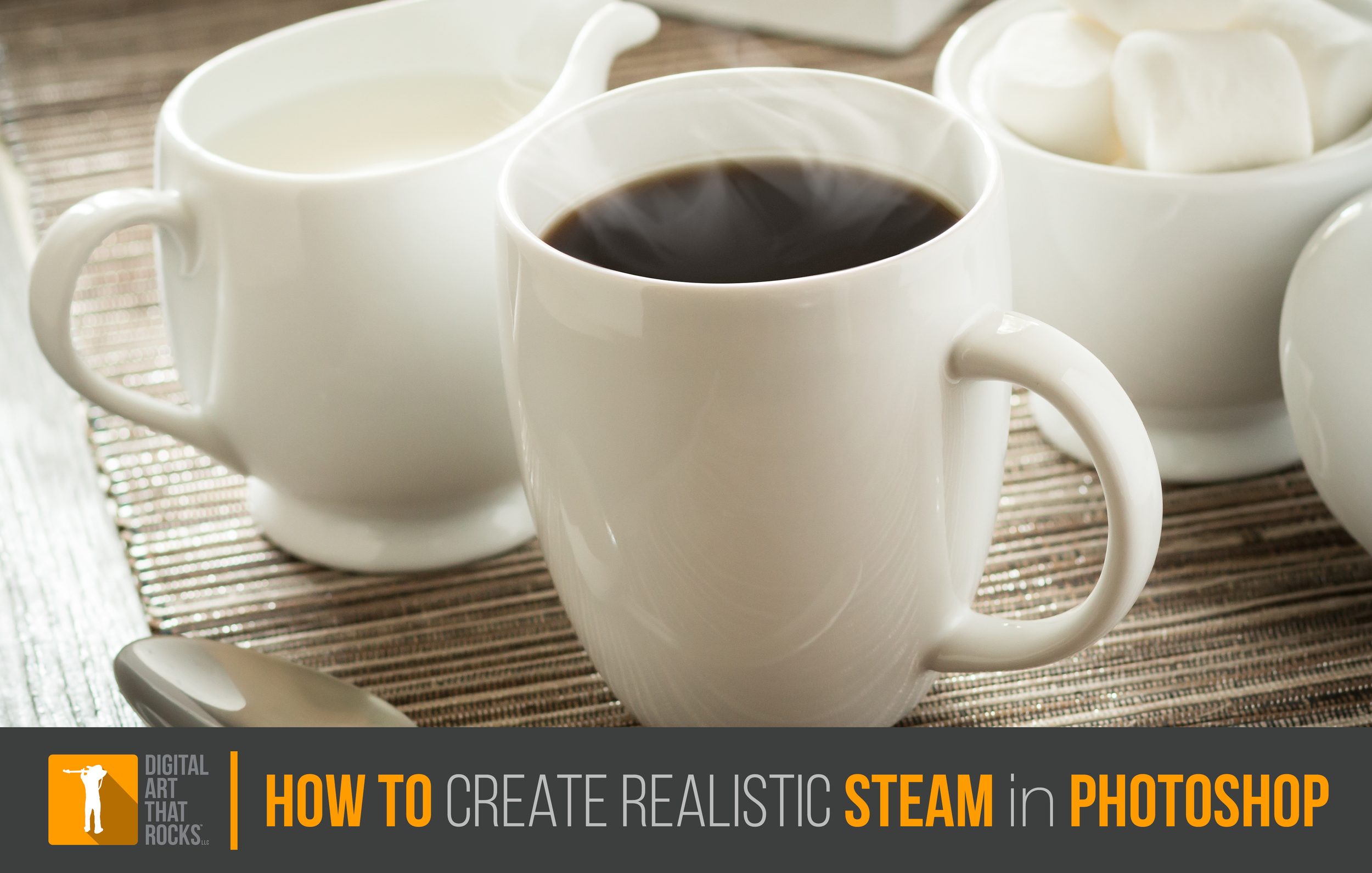 How To Create Realistic Steam in Photoshop | Brian Rodgers Jr. | Digital Art That Rocks™ 