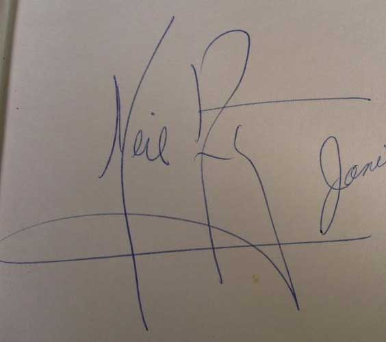 Signed program, 1979