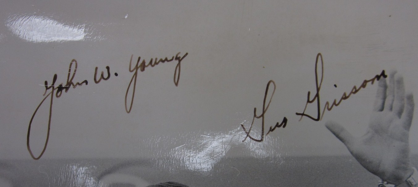 Gus Grissom and John Young forgery
