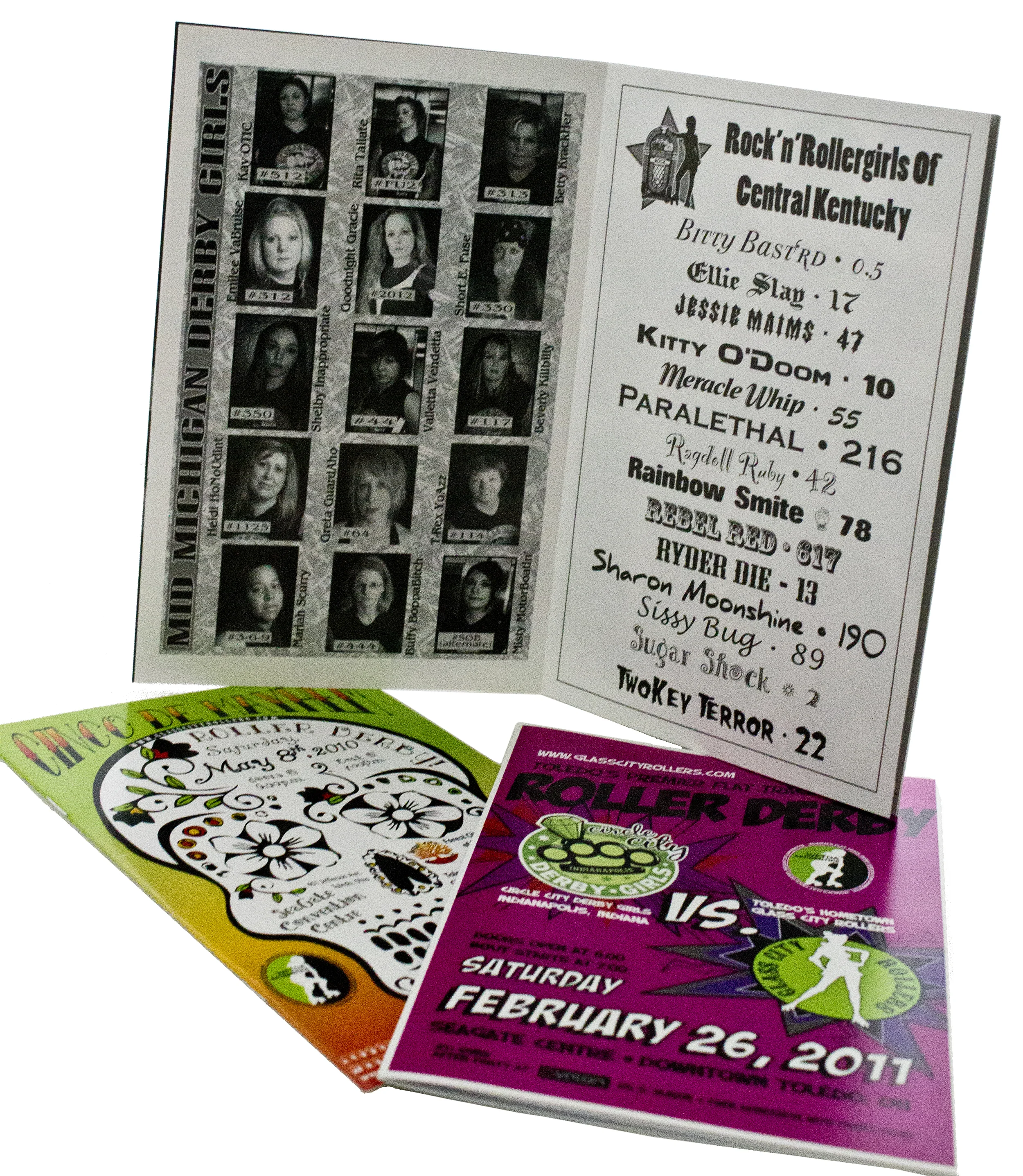 Roller Derby Bout Programs