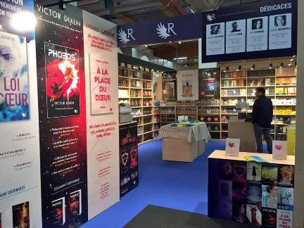 L e stand de la collection R au salon du livre de Montreuil