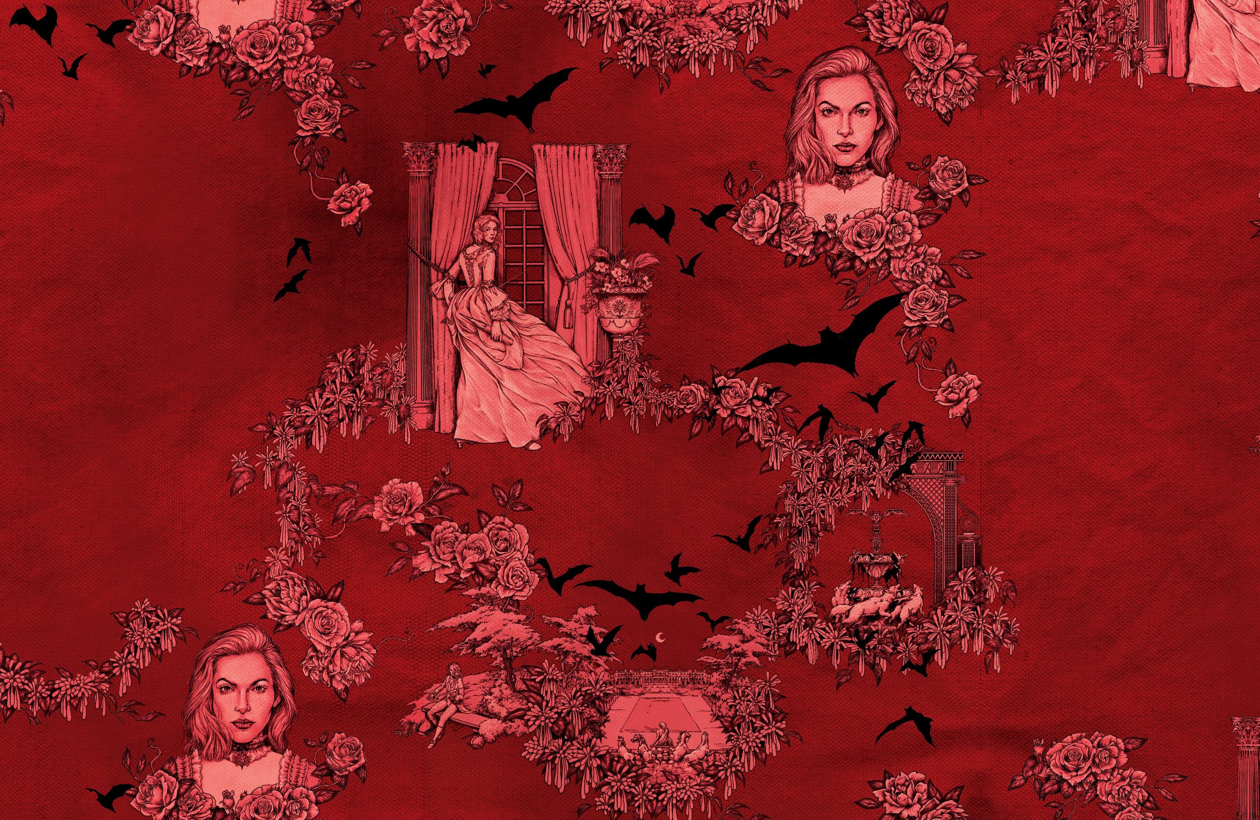 Vampyria by Victor Dixen - pattern by Colin Verdi - framed .jpg