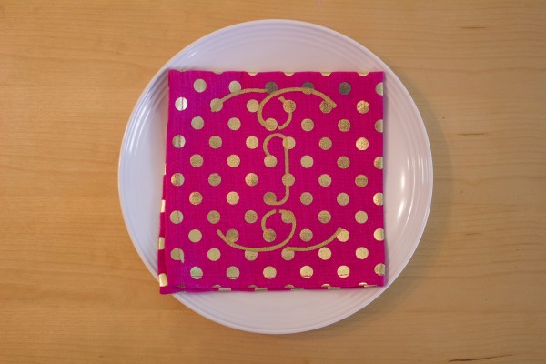 Monogrammed Napkin