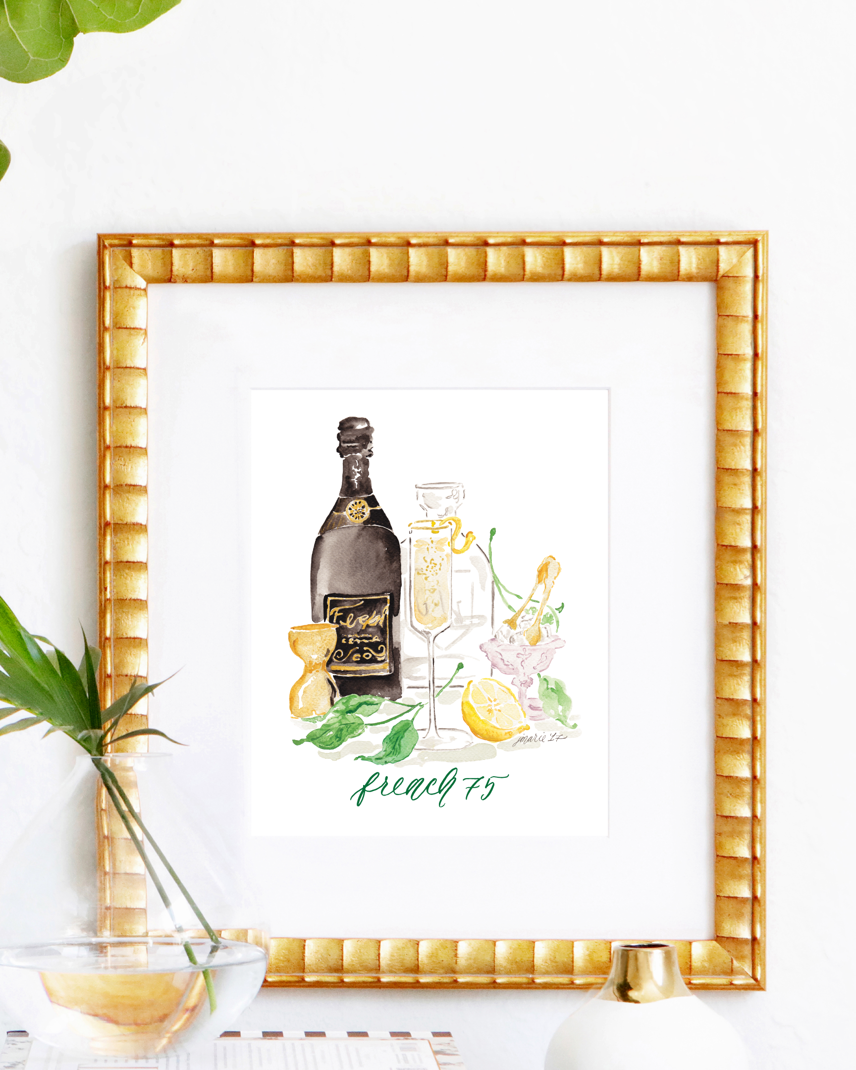 French-75-Watercolor-Art-Print-by-Simply-Jessica-Marie-_-Framebridge-for-SC-Stockshop-_-Close-Up.png