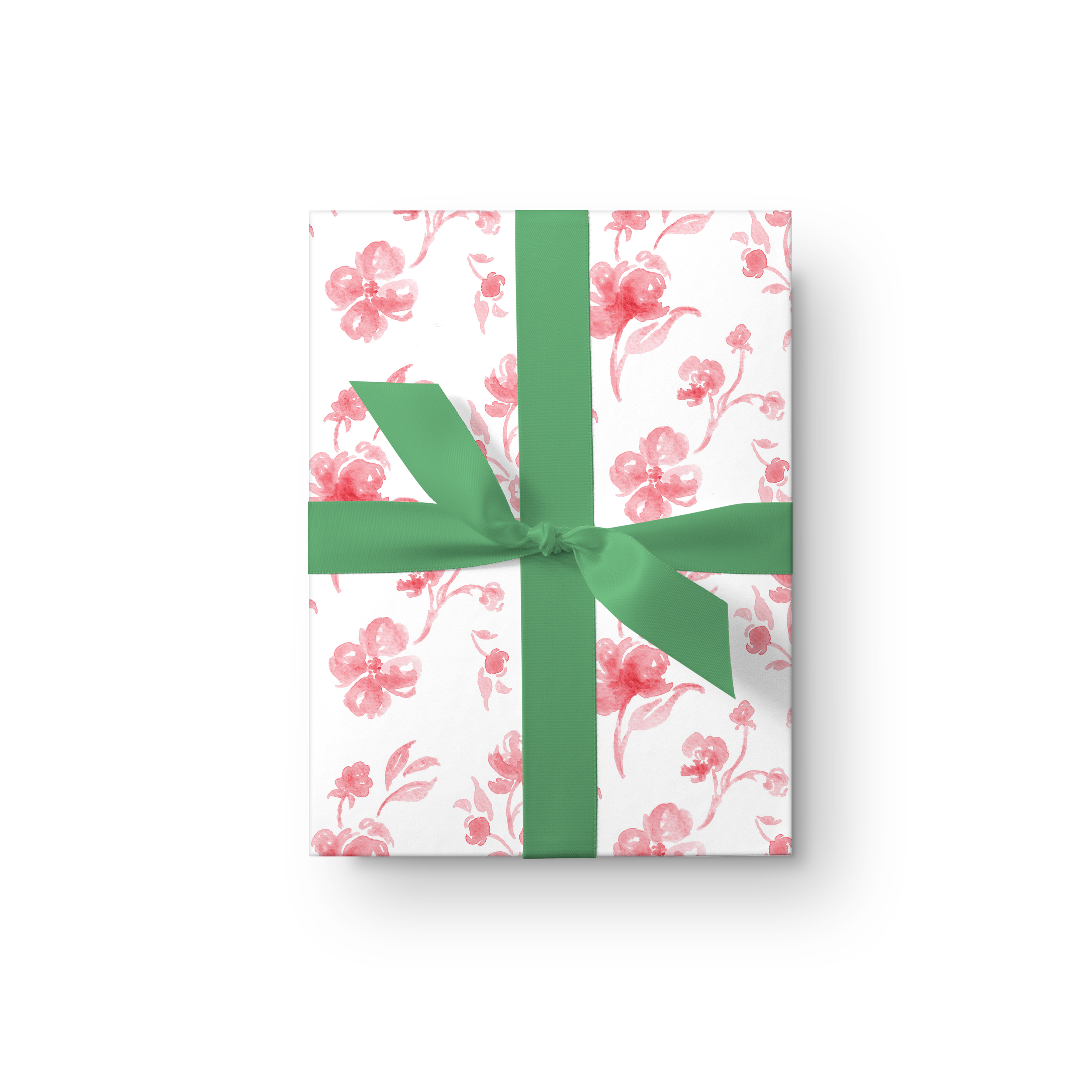 Red-Floral-Wrapping-Paper-Mockup-Green-Ribbon-Square.png