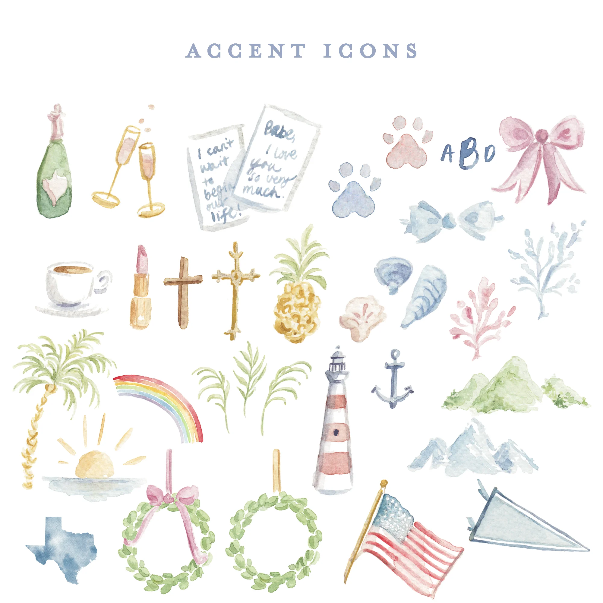 Accent Icons for Build Your Own Watercolor Crest by Simply Jessica Marie Photo 3.jpg