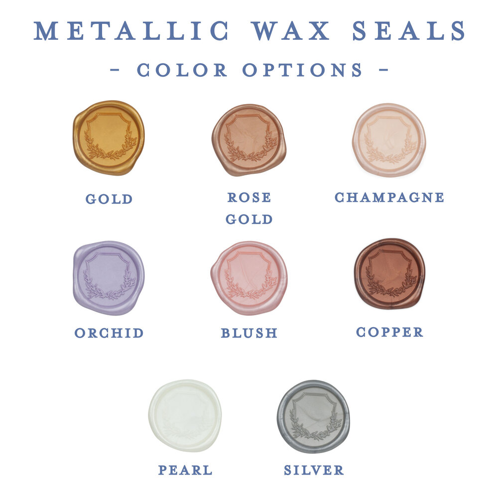 Round 1 Self-Adhesive Wax Seals