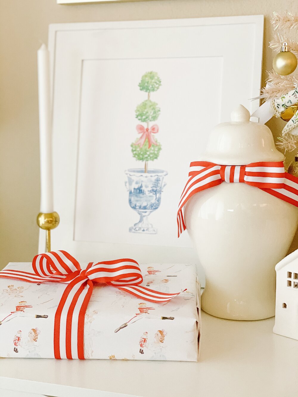  Marye-Kelley Nutcracker Christmas Home décor • Tissue Box Cover  • Paper Mache • Nutcracker Gifts : Home & Kitchen