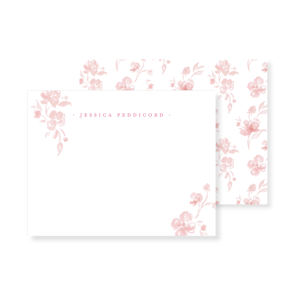 Save the Date Pink Floral Wedding Stickers — Jessica Weible Studios