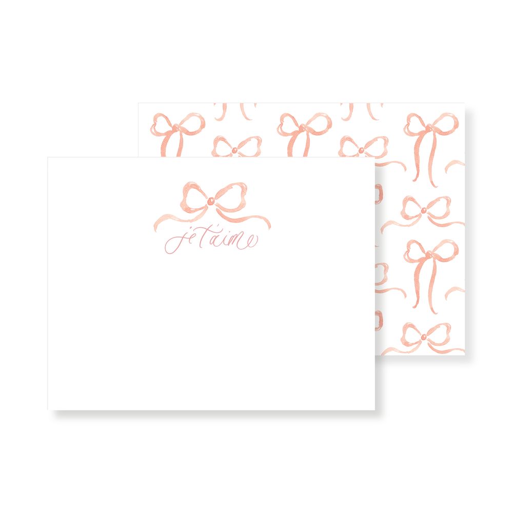 Monogram Stationery  Personalized Notecards – Add Pink and Stir Stationery