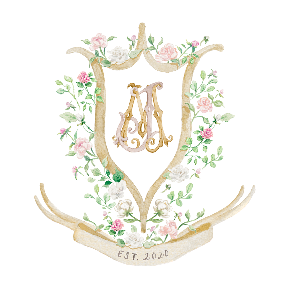 Letter A Rose Gold Flower Monogram | Lightweight Sweatshirt