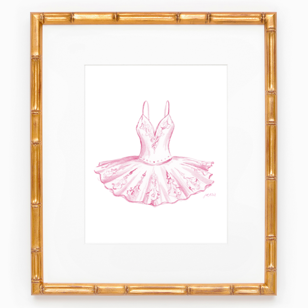 strapless open back dress Glinda Prima Skirt - Light Pink/Gold