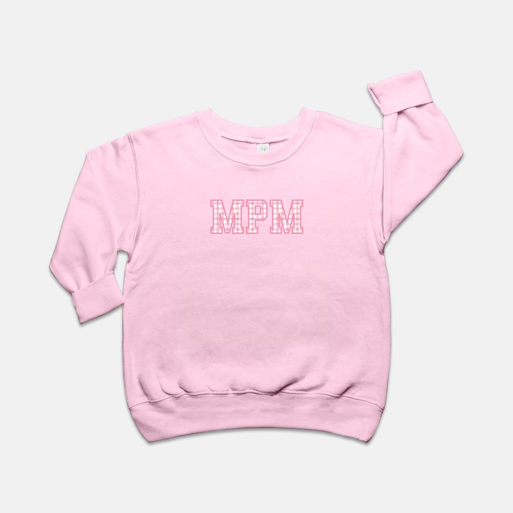 Girl's Monogram Sweatshirt