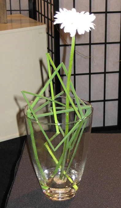 Materials : Flowers, leaves