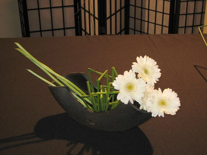 Materials : Flowers, leaves