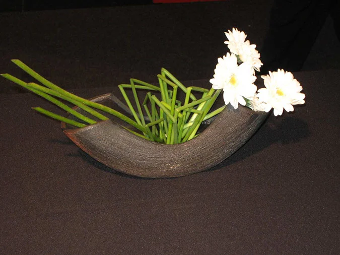 Materials: Flowers, leaves