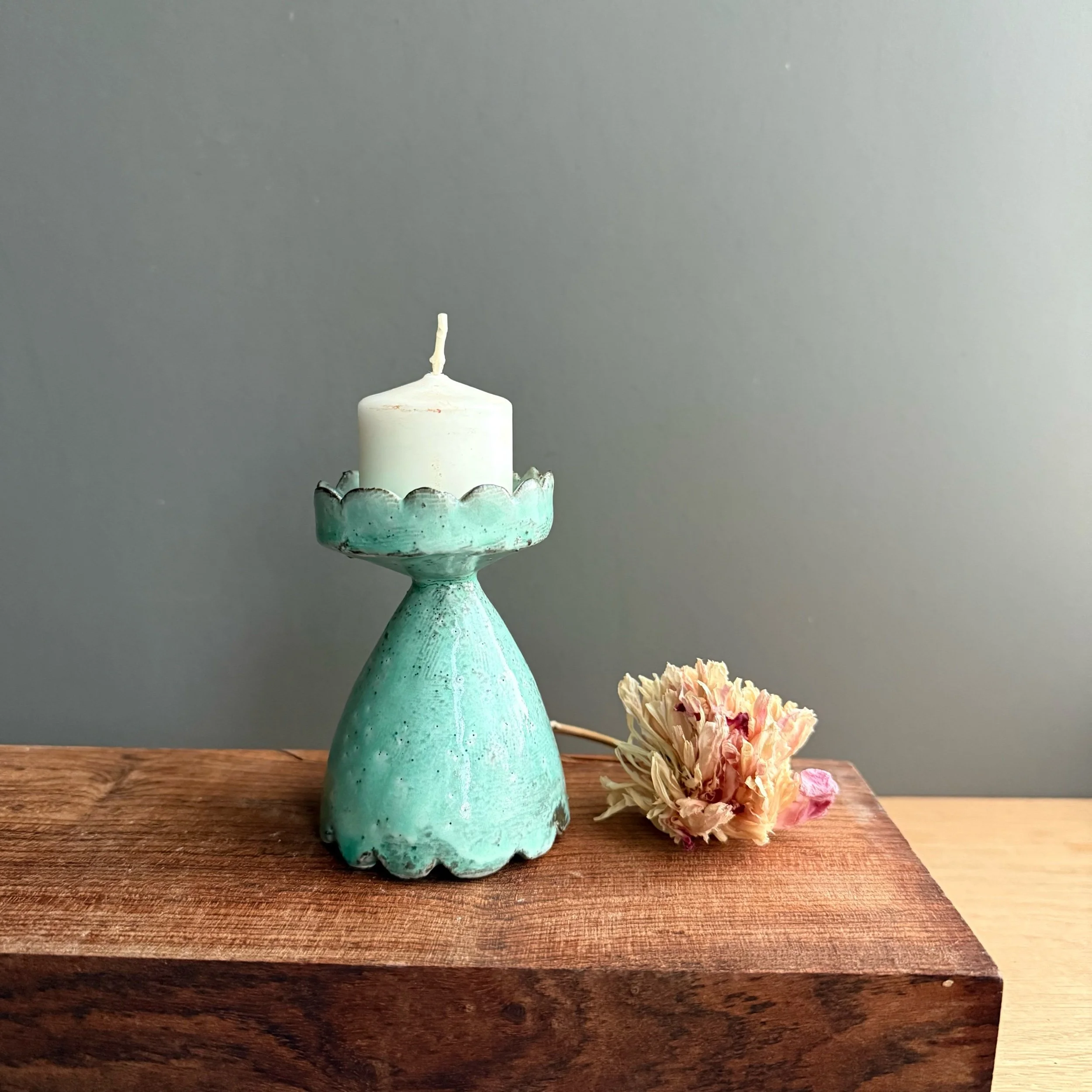 Votive - 3.75” scalloped