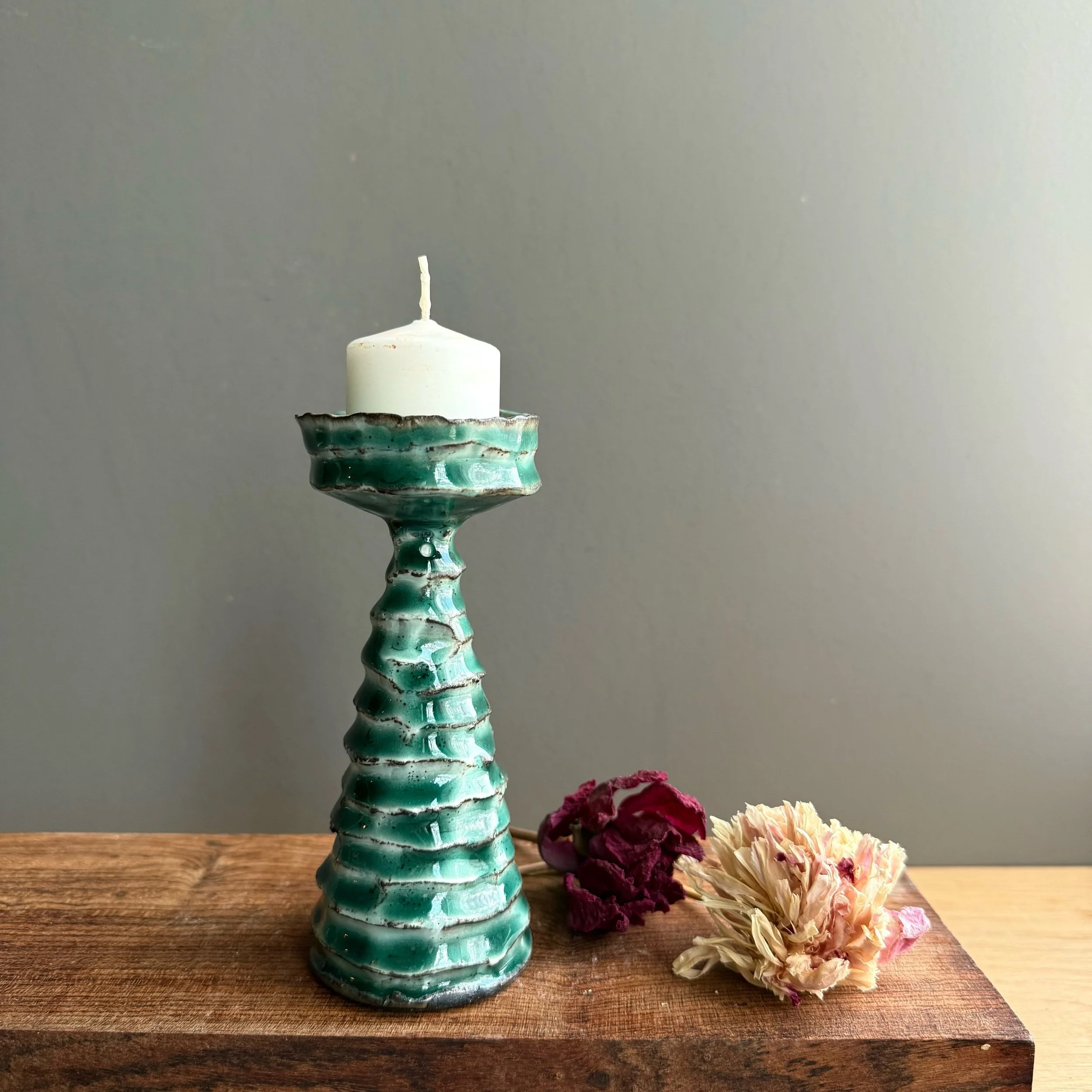 Votive - round 5.5” tall