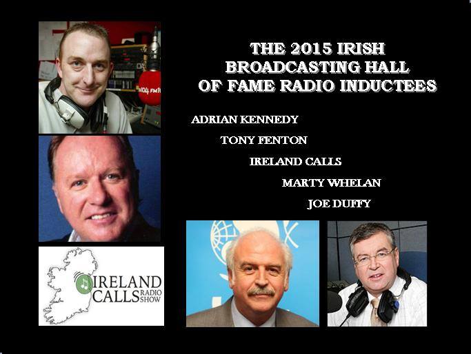 Ireland Calls has been inducted into the Irish Broadcasting Hall of Fame for 2015