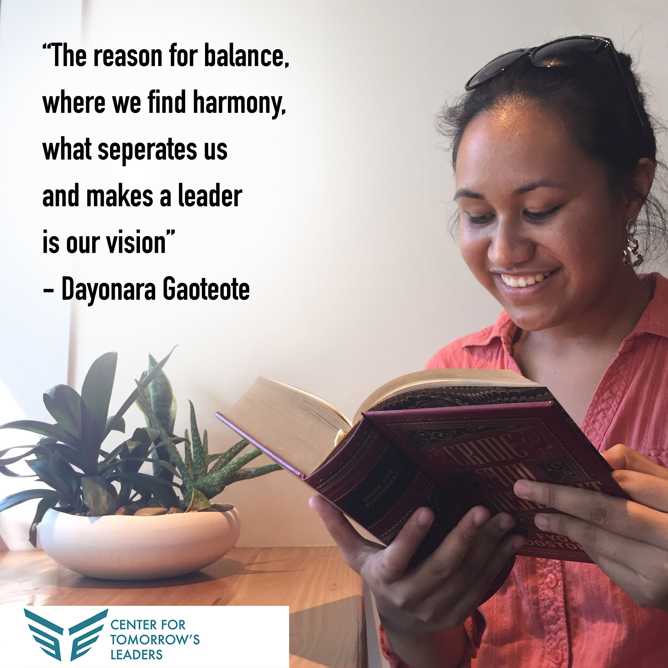  Leader Spotlight Dayonara Gaoteote / McKinley High School CTL Program