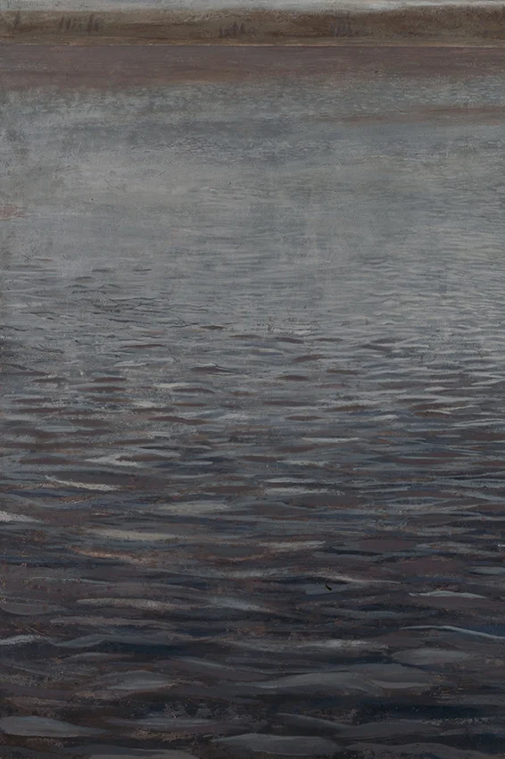 lake - mixed technique, 100x150cm