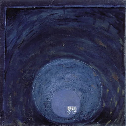 well - oil on canvas, 35x35cm