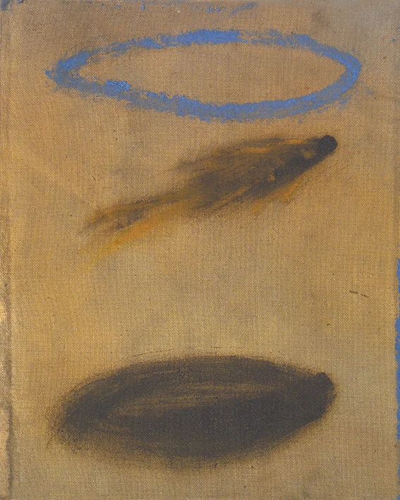fish - oil on canvas, 29x23cm