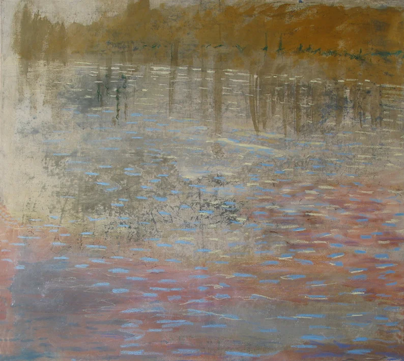 lake, 2005 - mixed technique, 70x80cm