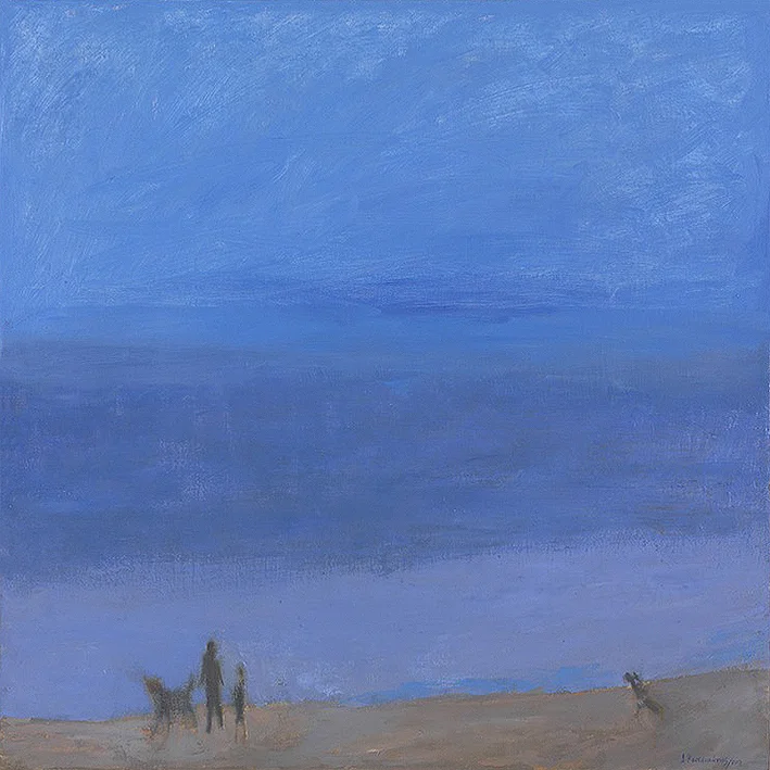 walk, 2012 - oil on canvas, 70x75cm