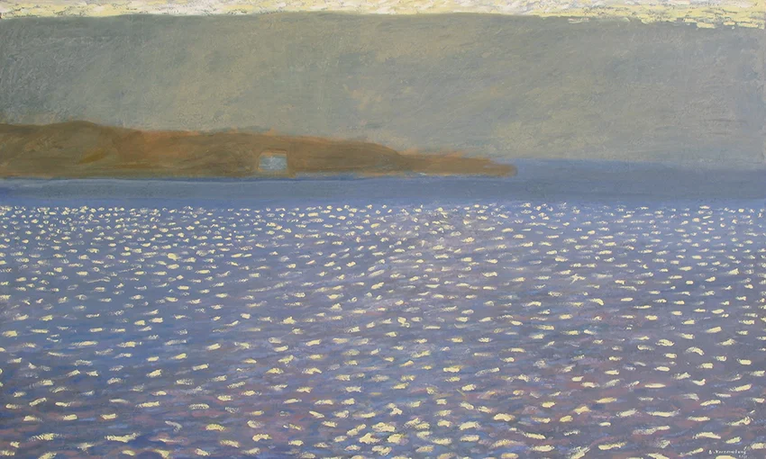 sea, 2011 - oil on canvas, 90x148cm