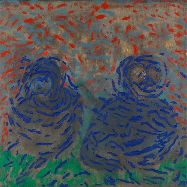 surfacing, 2013 - oil on canvas, 60x60cm