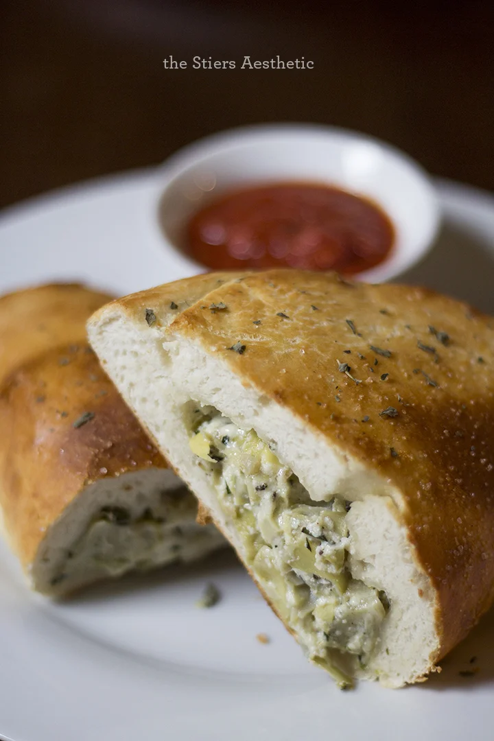Artichoke Fontina Calzone