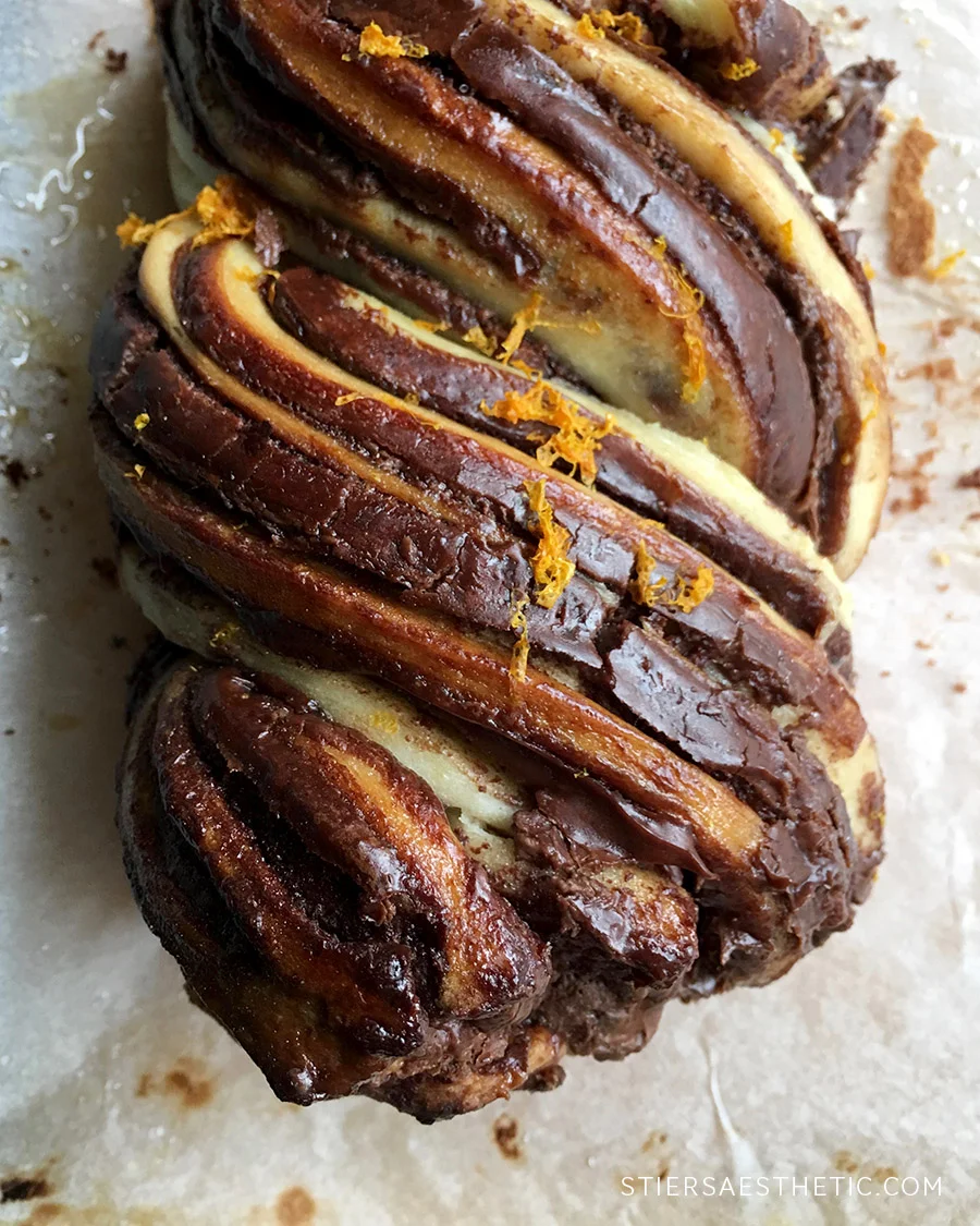 Nutella + Orange Babka