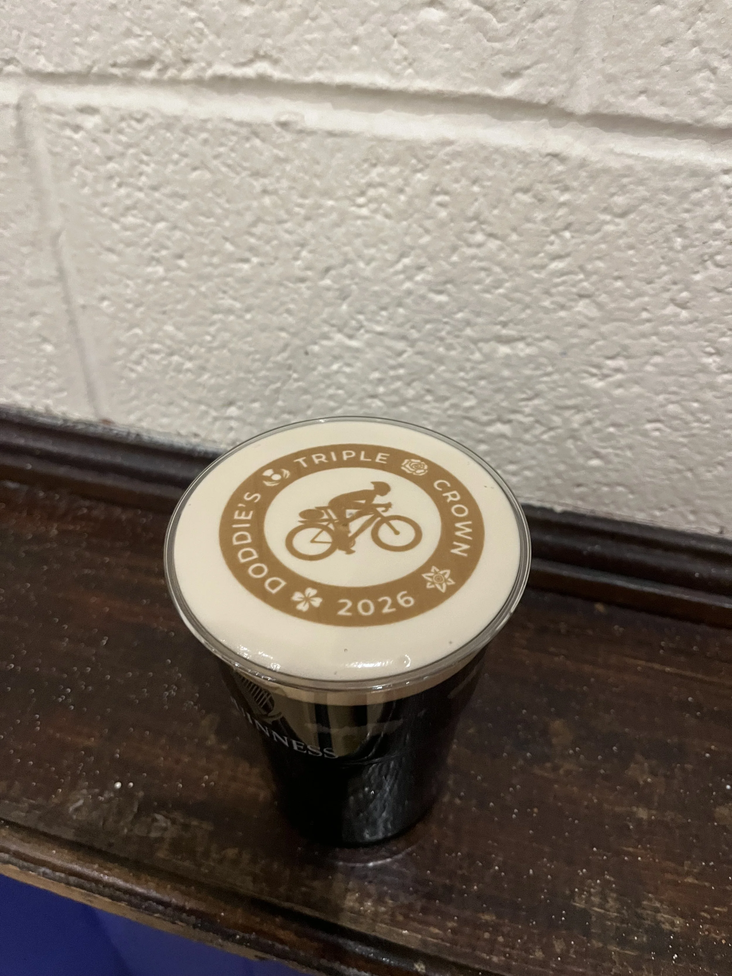       
  
     Doddie Aid 2026    Another year  of  Doddie Aid. Th e boys were asked to be part of the support team again. This time it was from Murrayfield/ Melrose to Dublin. The weather wasn’t kind to the cyclists this year, head winds while headi