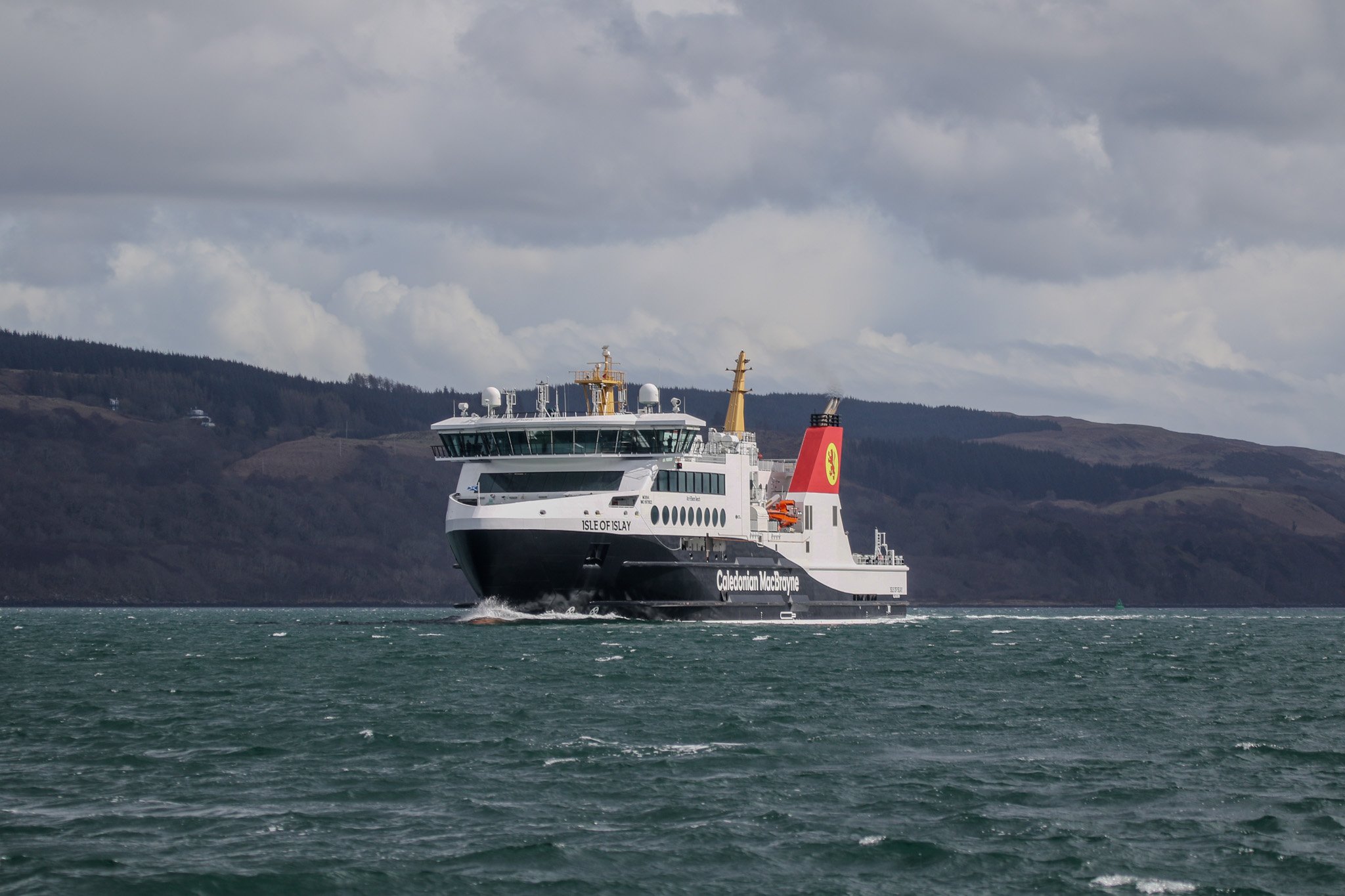 Passing Islay