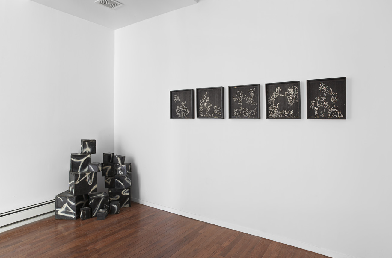  Installation view: Graham Wilson,&nbsp; Remnants of Arcadia,&nbsp; Peninsula Art Space, Brooklyn, NY, 2013 