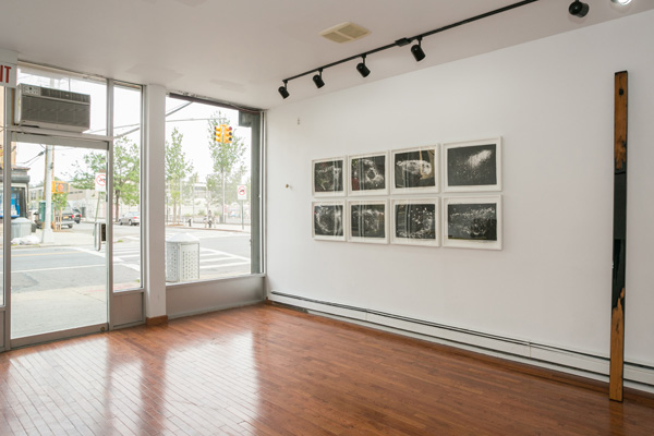 Installation view: Matter to Scale , Peninsula Art Space, Brooklyn, NY, 2014