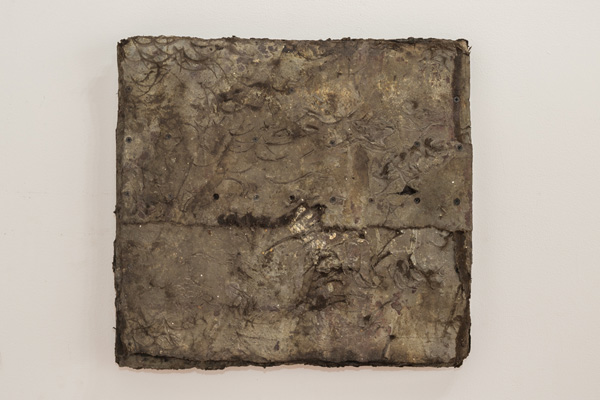 Laura Tack The Core 2013 Mixed media sculpture 17.5 x 17.5 x 3 inches