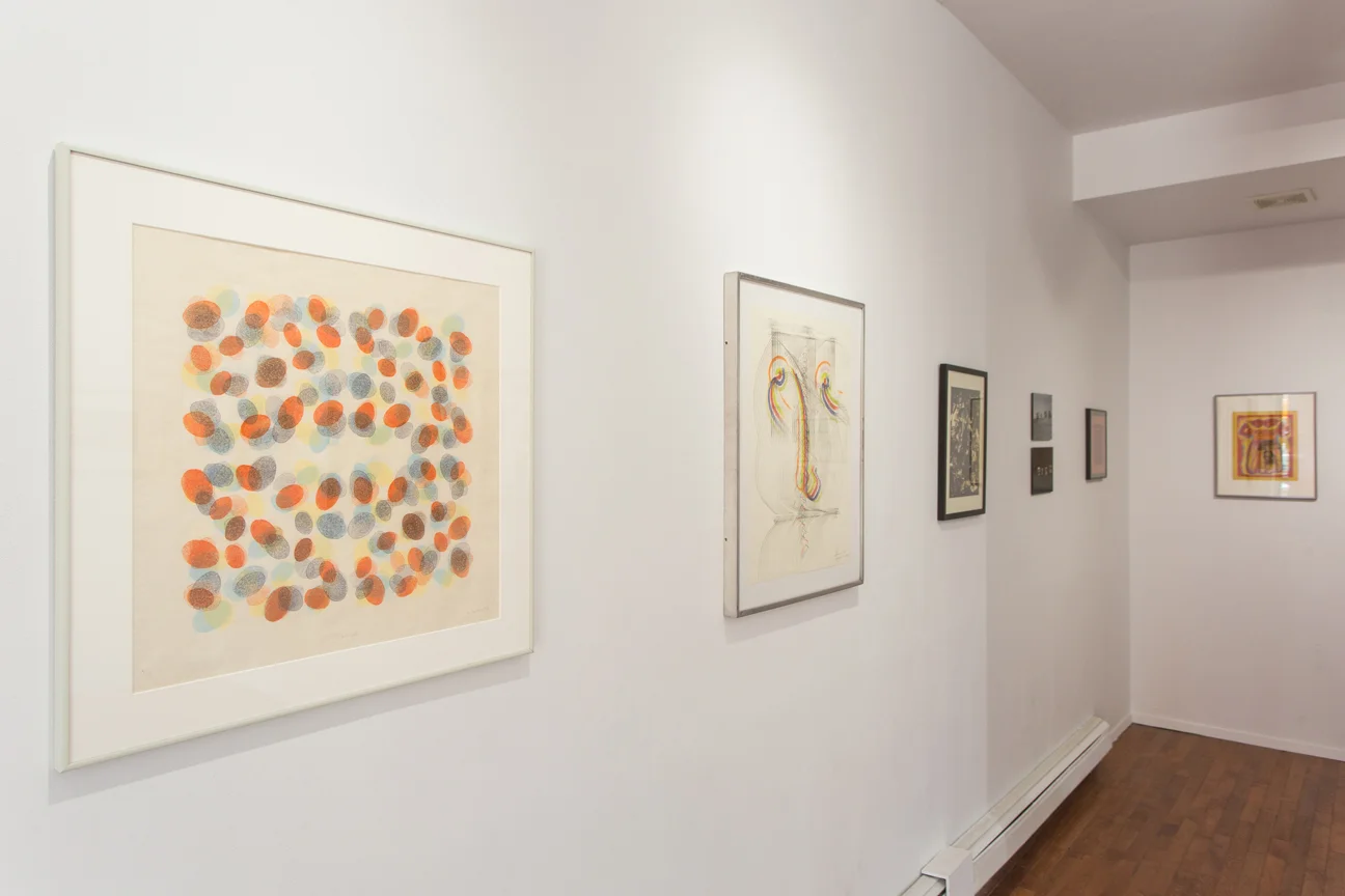 Installation view, The Kentler Flat Files: Red Hook Artists - the 90s , curated by Florence Neal, 2015