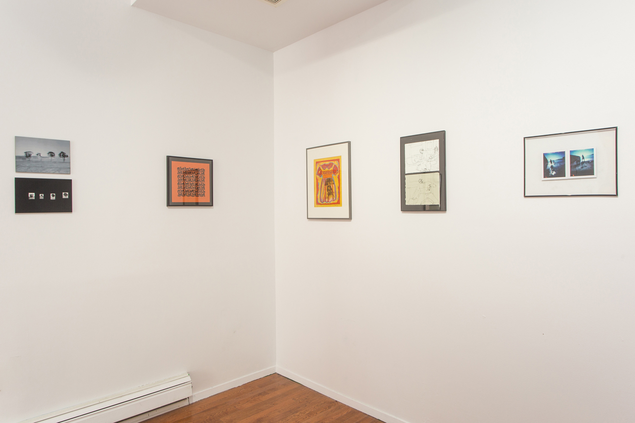  Installation view,&nbsp; The Kentler Flat Files: Red Hook Artists - the 90s , curated by Florence Neal, 2015 