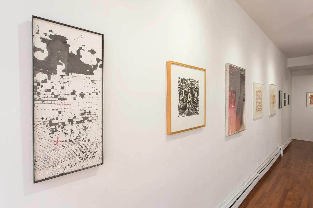 Installation view, The Kentler Flat Files: Red Hook Artists - the 90s , curated by Florence Neal, 2015