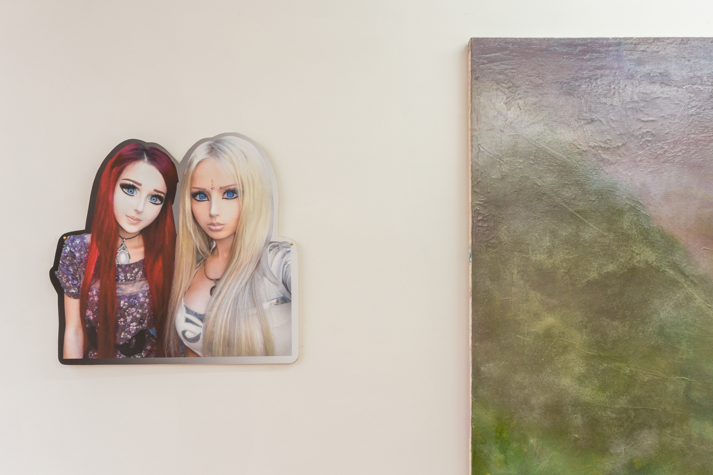 Deirdre Sargent, Anastasiya and Valeria , 2015 Digital print mounted on panel, 24.5 x 24.5 inches