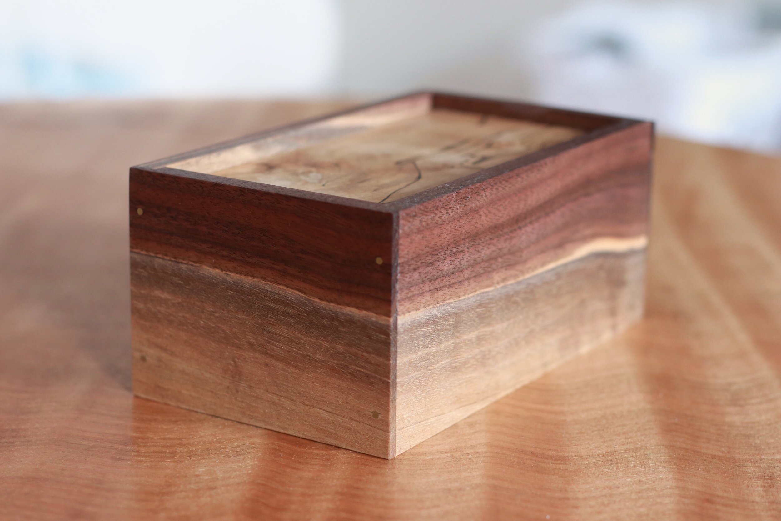 Simple Lidded Box Plans E N Curtis, Medium Size Wooden Box With Lid Plans
