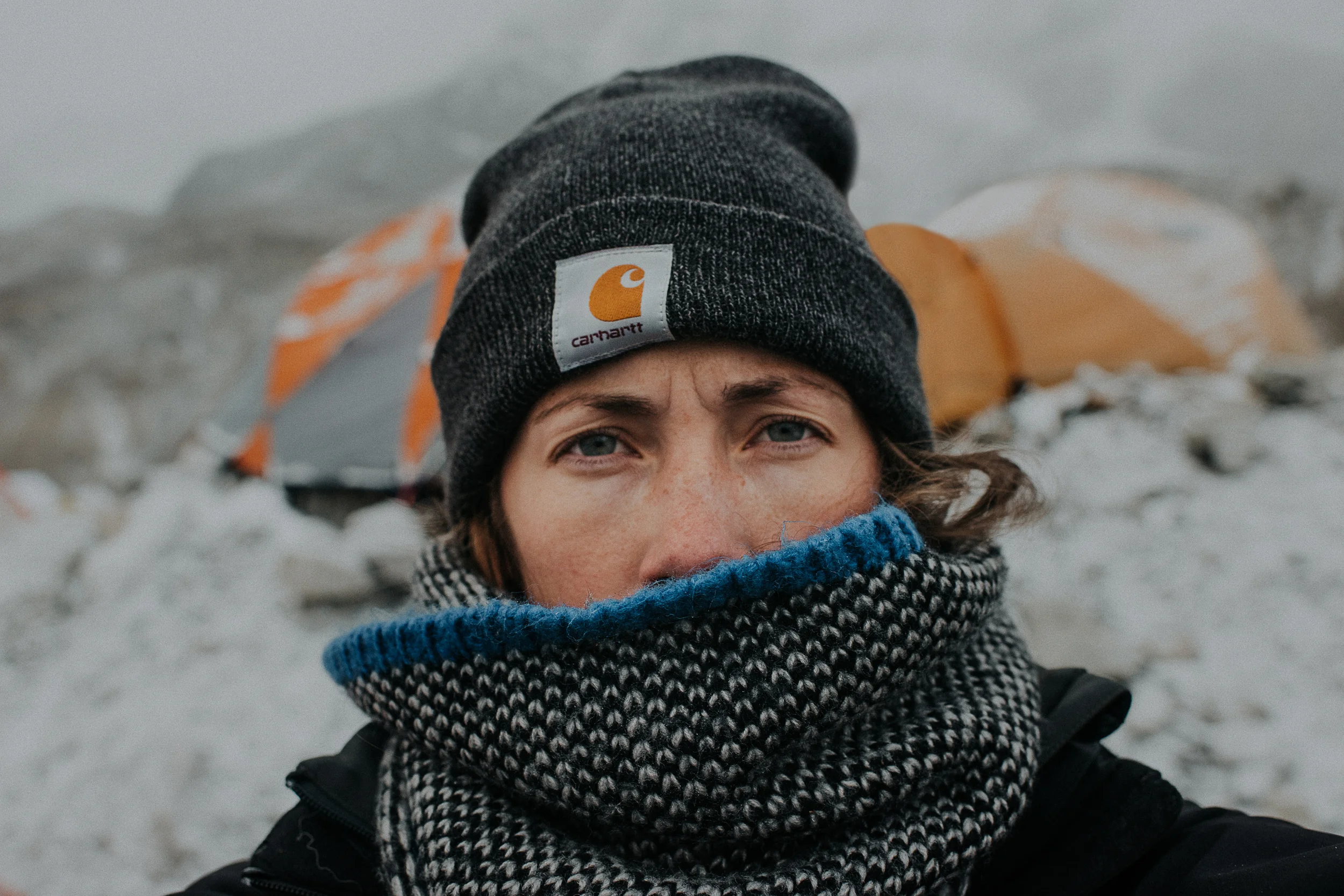self-portrait at basecamp.