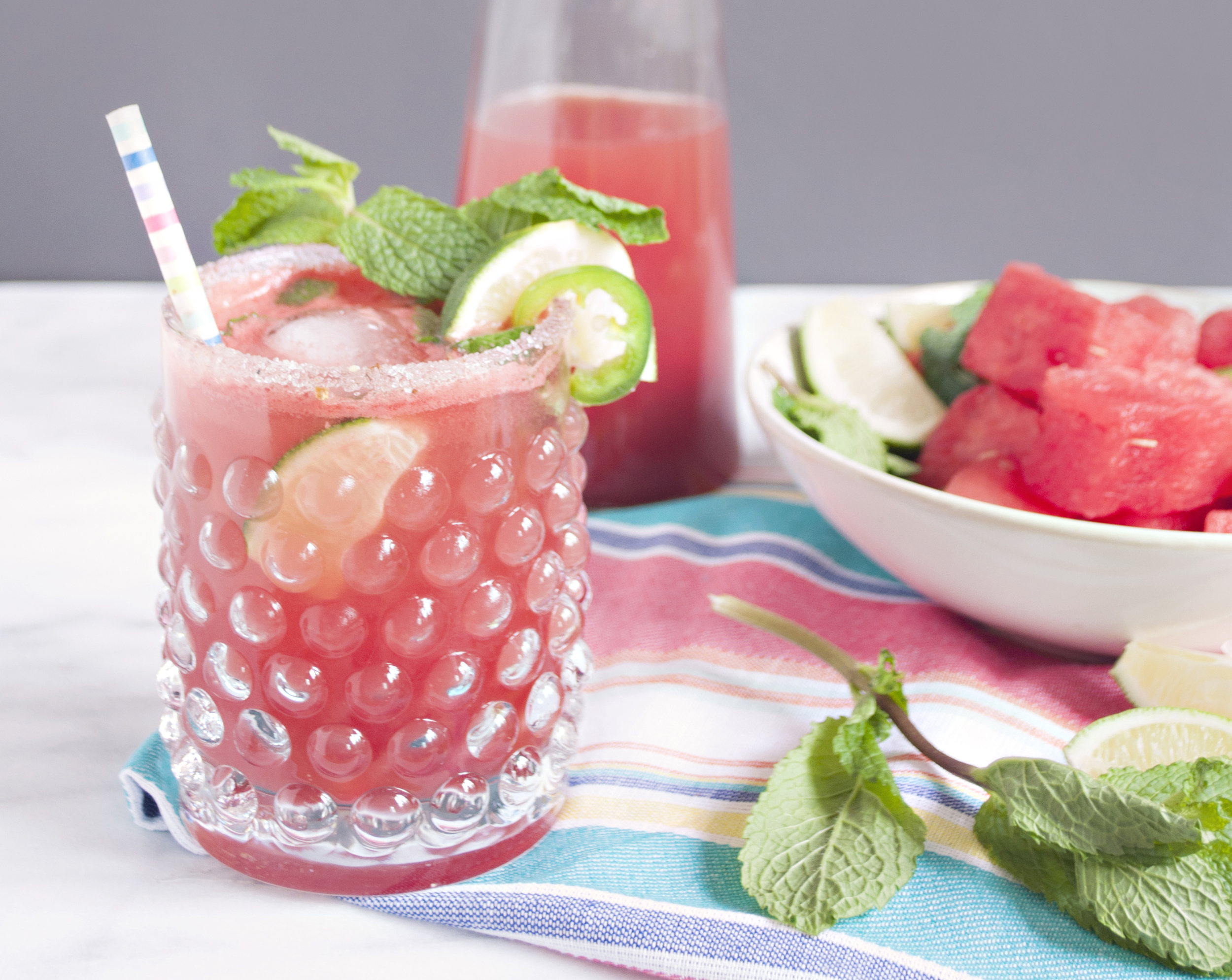 SPICY WATERMELON MARGARITA