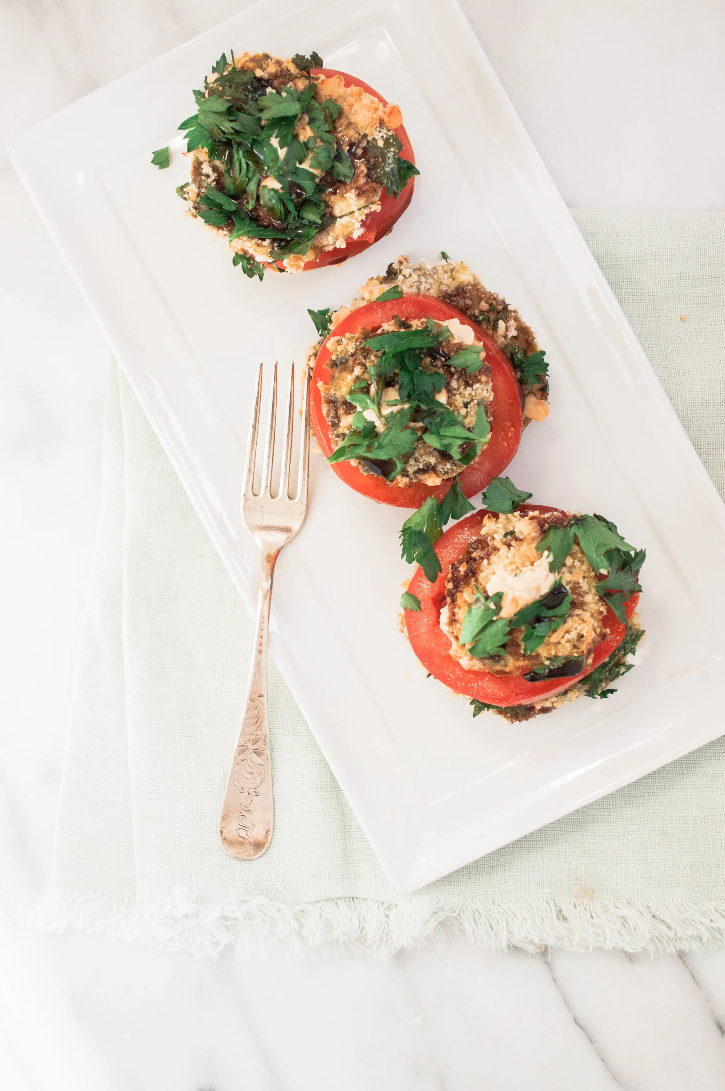 Eggplant Napoleon — farmcoast editorial