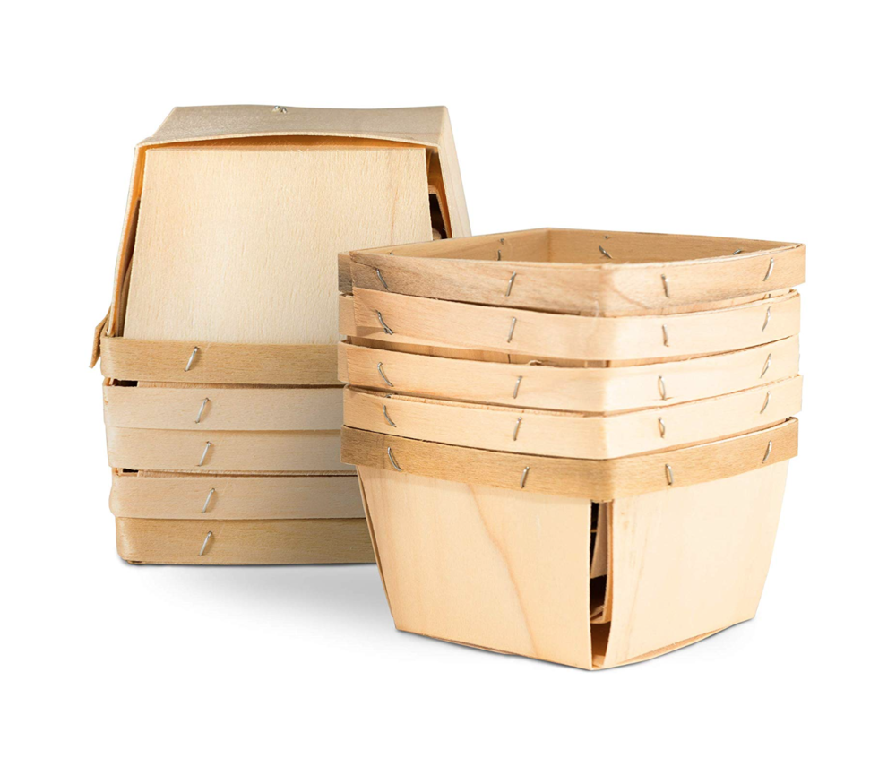 Wooden Berry Baskets