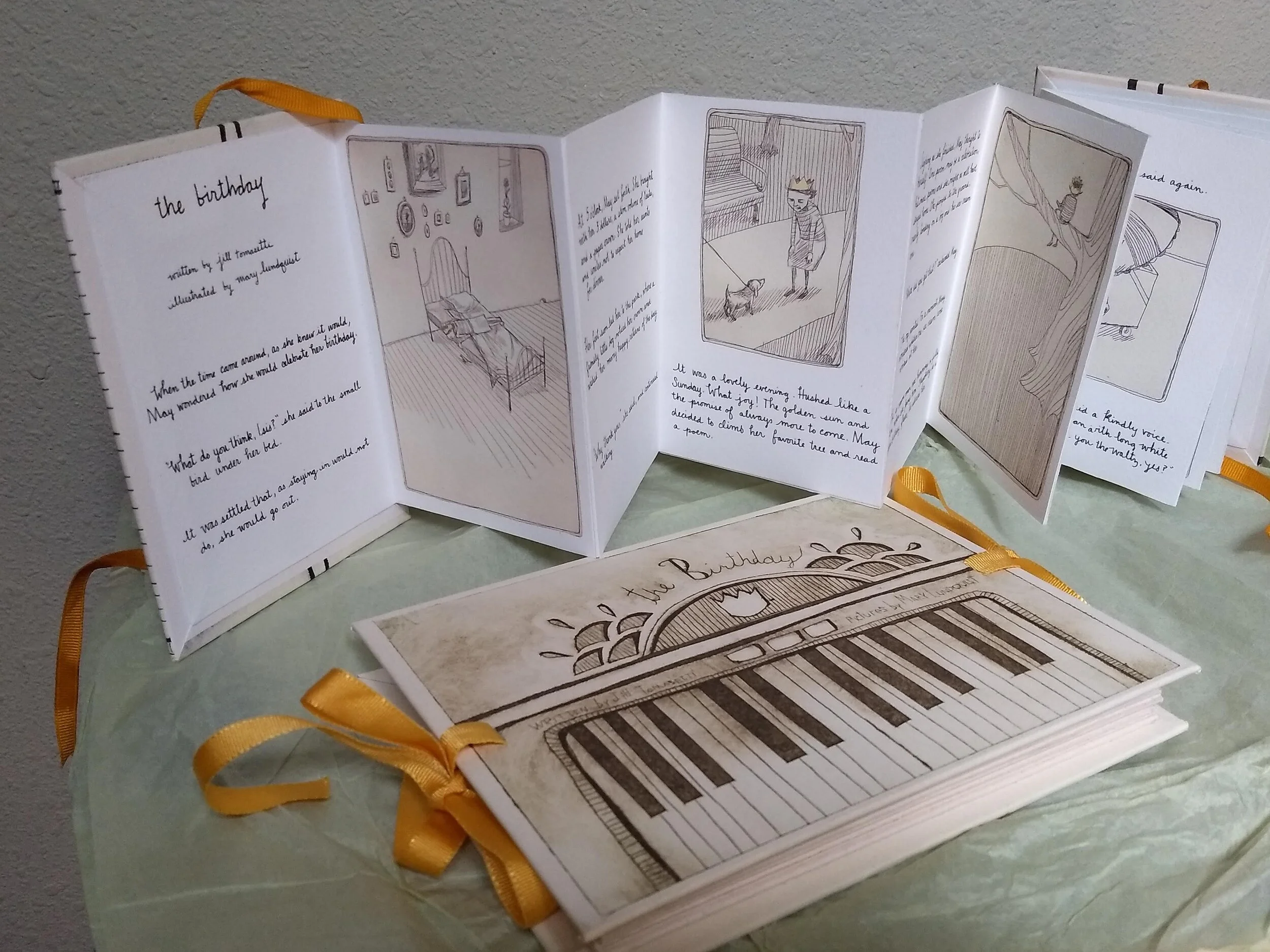 THE BIRTHDAY / COLLABORATION WITH ILLUSTRATOR MARY LUNDQUIST 