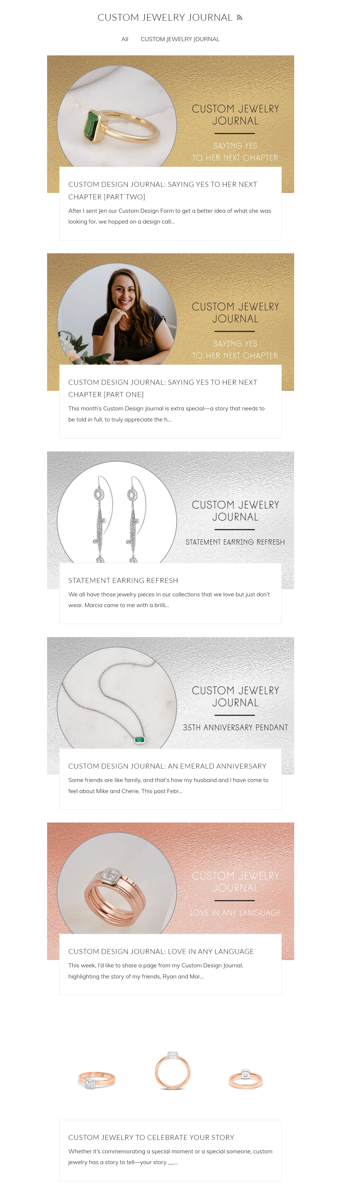 CIELOMAR JEWELRY / DIGITAL MARKETING CAMPAIGN COPYWRITER